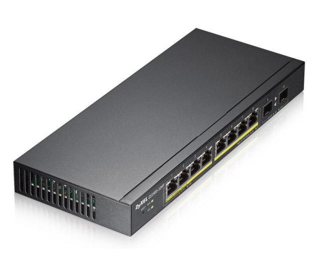 Zyxel 10p GS1900-10HP (8x100/1000Mbit PoE, 2xSFP) - 413632 - zdjęcie 5